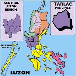 Tarlac Map